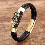 Unique Pixiu Guardian Bracelet Luck Wealth Charm Bracelet Fengshui Wristband