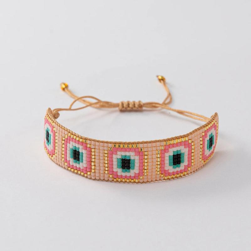 Bohemia Evil Eye Bracelet Beads Bracelet for Women Lucky Eye Gift