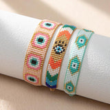 Bohemia Evil Eye Bracelet Beads Bracelet for Women Lucky Eye Gift