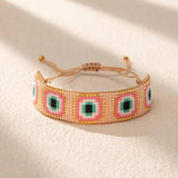 Bohemia Evil Eye Bracelet Beads Bracelet for Women Lucky Eye Gift