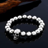 Steampunk Metal Skull Bracelets Set