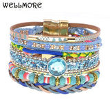 Bohemia Charm Stone Beaded Bracelets for Women