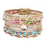 Bohemia Charm Stone Beaded Bracelets for Women