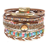 Bohemia Charm Stone Beaded Bracelets for Women