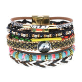 Bohemia Charm Stone Beaded Bracelets for Women
