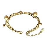 Stainless Steel Link Chain Bracelet for Women Men