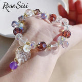Opal Bead Bracelet Glass Transfer