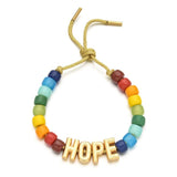Bohemian Rainbow Beads Bracelets For Women