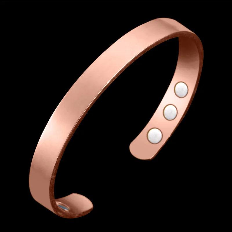 Copper Magnetic Bangle Healing Bracelet Men Gift