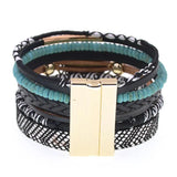 Bohemia Stone Leather Bracelets for Women