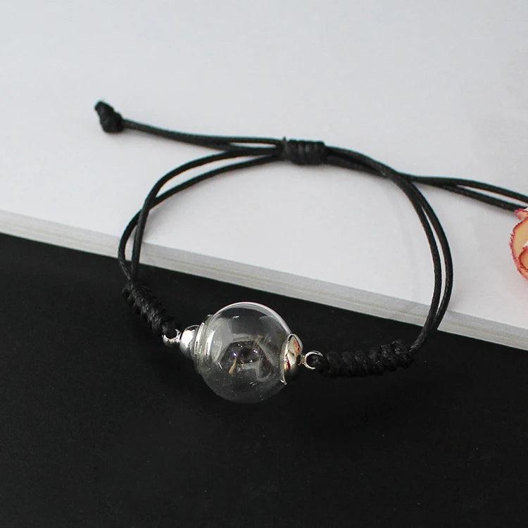 Glass Locket Hair Locket Urn Bracelet Cremation Jewelry Keepsake