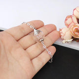 Glass Locket Hair Locket Urn Bracelet Cremation Jewelry Keepsake