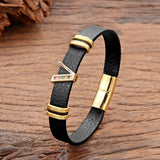 Letter Bracelet Women Zircon Bangle Lover Jewelry