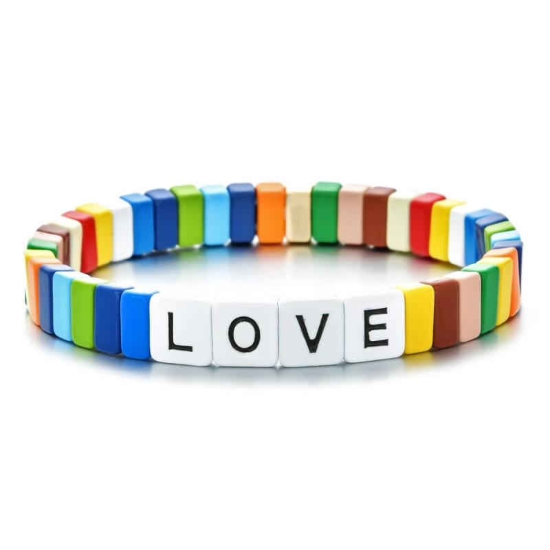 Colorful Rainbow Bohemian Bracelet for Women