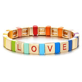Colorful Rainbow Bohemian Bracelet for Women