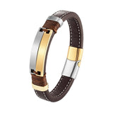 Punk Style Multicolor Stainless Steel Men's Bracelet