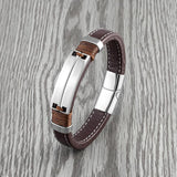 Punk Style Multicolor Stainless Steel Men's Bracelet
