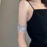 Rhinestone Bracelet Hyperbole Crystal Elastic Line Bracelets Party Jewelry