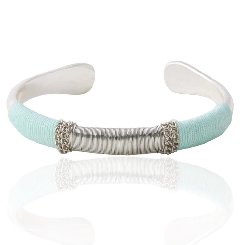 Copper Wire Bangles for Women - Open Folk-Custom Hand Bracelets