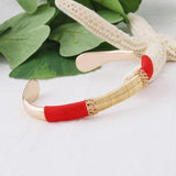 Copper Wire Bangles for Women - Open Folk-Custom Hand Bracelets