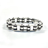 Men's Stainless Steel Motorcycle Bracelet Hiphop Biker Chain