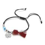 Silver Stainless Steel Chain Letter Bracelets
