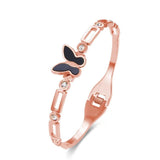 Butterfly Stainless Steel Bangle for Women