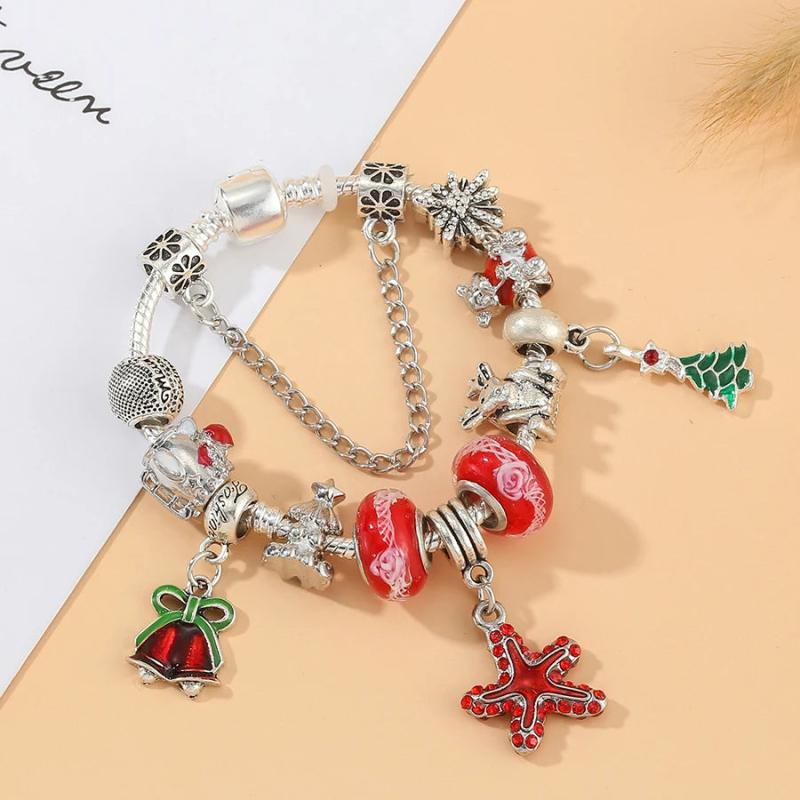 Multicolor Butterfly Drawing Charm Bracelets For Women