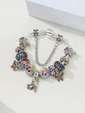 Multicolor Butterfly Drawing Charm Bracelets For Women