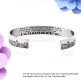 Stainless Steel Bracelet Bangle Men Women Gift