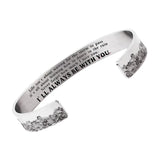 Stainless Steel Bracelet Bangle Men Women Gift