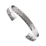 Stainless Steel Bracelet Bangle Men Women Gift