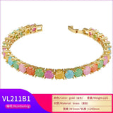 Quicksand Stones Candy Bracelet 6*200mm for Women