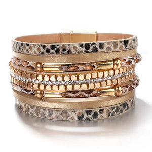 Bohemian Multilayer Charm Bracelet Women