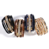 Bohemian Multilayer Charm Bracelet Women