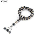 Muslim Prayer Beads Round Bead Tesbih Allah Rosary Islamic Tasbeeh