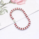 Double Crystal Tennis Bracelet Women Zircon Chain Hand Jewelry