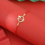Retro Rabbit Pendant Bracelet Zodiac Year Red Rope Couple Bracelet