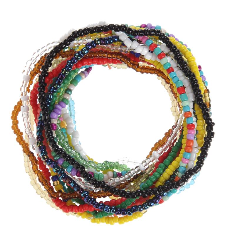 Bohemian Seed Beads Bracelets for Women Girl Cuff Party Jewelry Gift