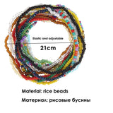 Bohemian Seed Beads Bracelets for Women Girl Cuff Party Jewelry Gift