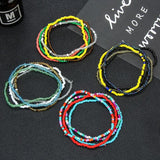 Bohemian Seed Beads Bracelets for Women Girl Cuff Party Jewelry Gift