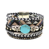 Bohemian Beaded Charm Bracelets for Women