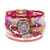 Bohemian Beaded Charm Bracelets for Women
