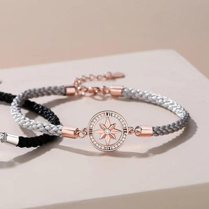Silver Star Couple Bracelet Gift