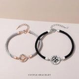 Silver Star Couple Bracelet Gift
