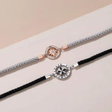 Silver Star Couple Bracelet Gift