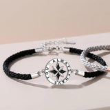 Silver Star Couple Bracelet Gift