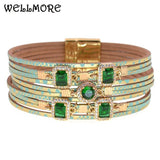 Bohemia Charm Leather Bracelets