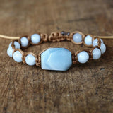 Bohemia Braided Wrap Charm Bracelet Women Men