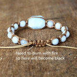 Bohemia Braided Wrap Charm Bracelet Women Men